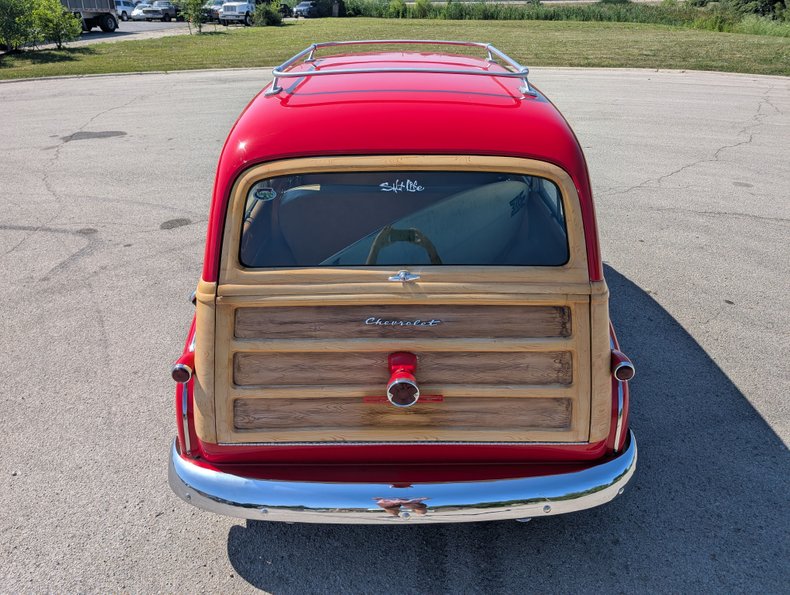 Chevrolet-Styleline-1951-Bright-Red-Tan-33
