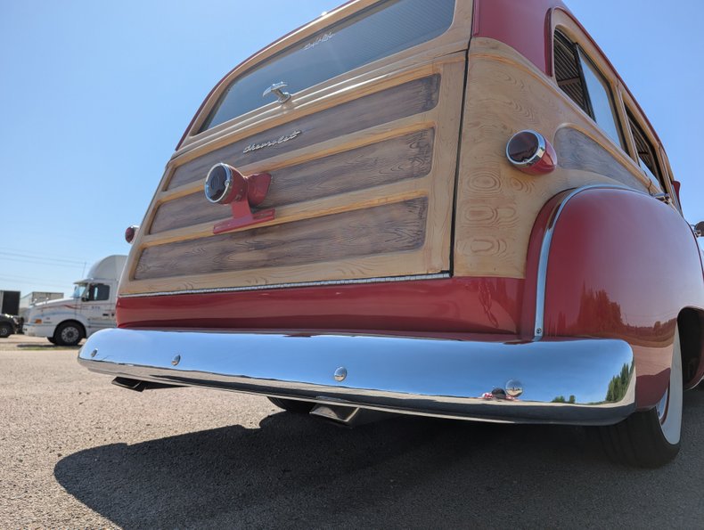 Chevrolet-Styleline-1951-Bright-Red-Tan-42