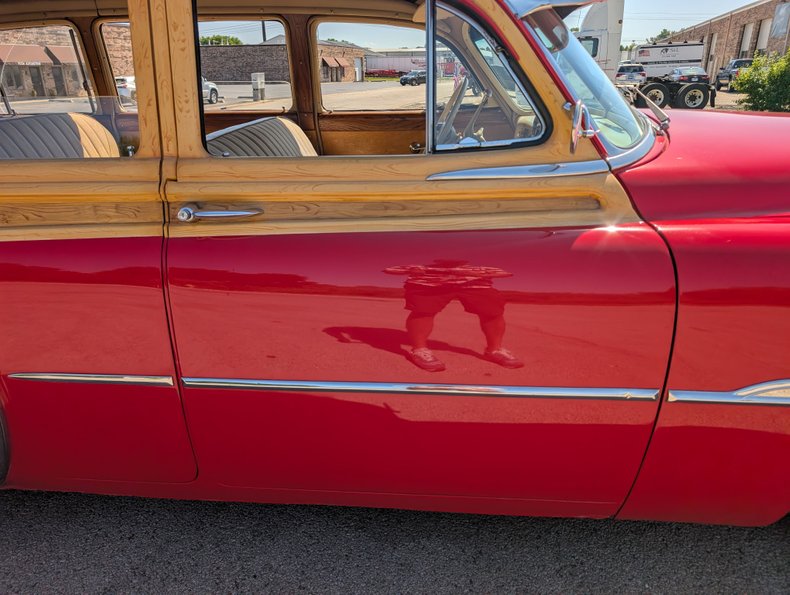 Chevrolet-Styleline-1951-Bright-Red-Tan-47