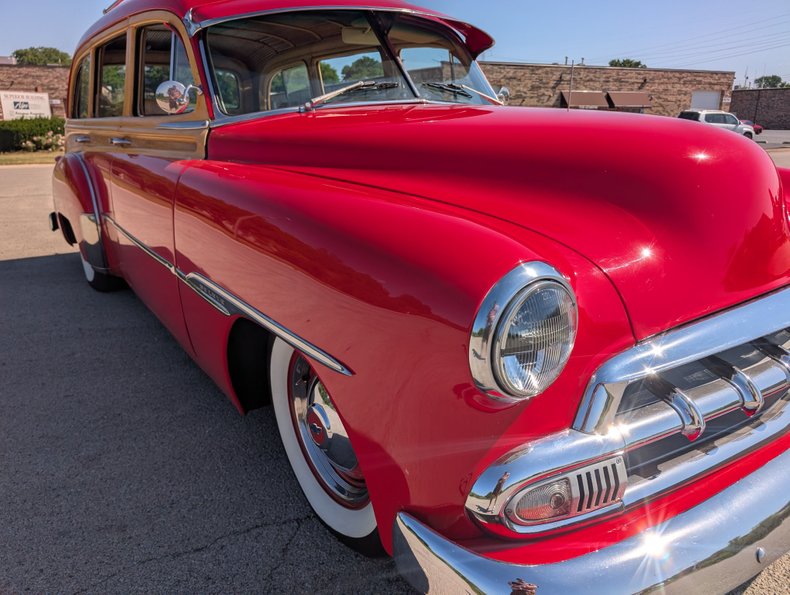 Chevrolet-Styleline-1951-Bright-Red-Tan-49