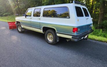 Chevrolet-Suburban-1500-1990-white-2