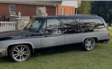 Chevrolet-Suburban-1990-Gloss-Black-Heather-Gray-Cloth