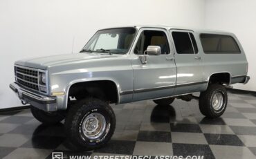 Chevrolet-Suburban-1990-Gray-Dark-Blue-3