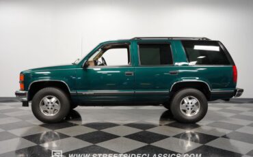 Chevrolet-Tahoe-1995-Emerald-Green-Metall-Tan-18