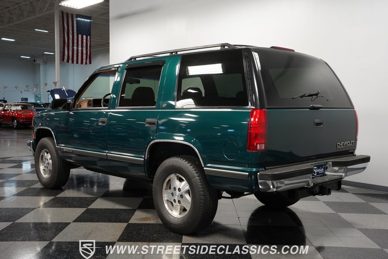 Chevrolet-Tahoe-1995-Emerald-Green-Metall-Tan-20