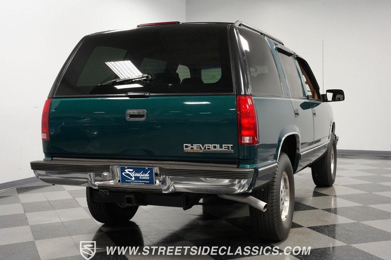 Chevrolet-Tahoe-1995-Emerald-Green-Metall-Tan-22