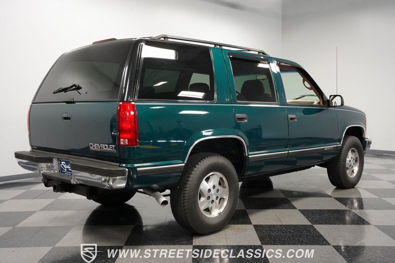Chevrolet-Tahoe-1995-Emerald-Green-Metall-Tan-23