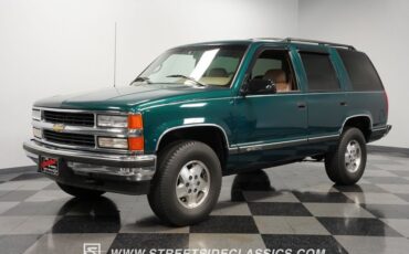 Chevrolet-Tahoe-1995-Emerald-Green-Metall-Tan-3