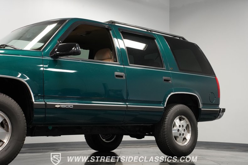 Chevrolet-Tahoe-1995-Emerald-Green-Metall-Tan-30