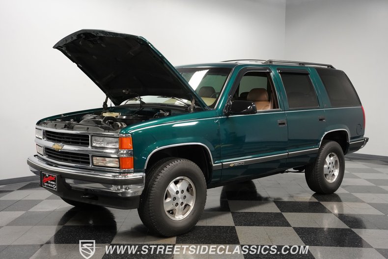Chevrolet-Tahoe-1995-Emerald-Green-Metall-Tan-37