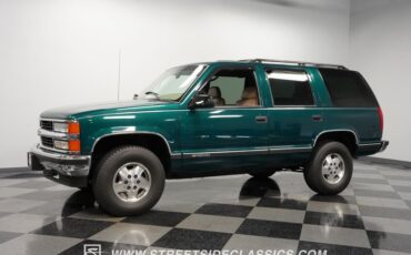 Chevrolet-Tahoe-1995-Emerald-Green-Metall-Tan-4