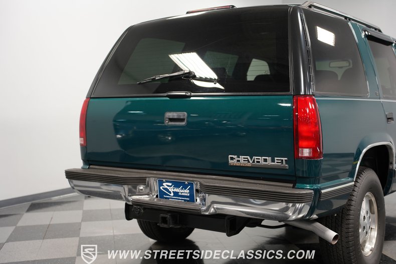 Chevrolet-Tahoe-1995-Emerald-Green-Metall-Tan-48