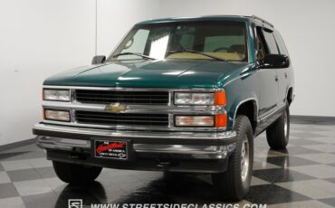 Chevrolet-Tahoe-1995-Emerald-Green-Metall-Tan-6
