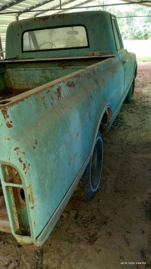 Chevrolet-c10-longbed-1967-green-1