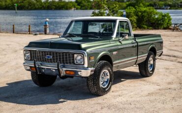 Chevrolet-k10-1972-green