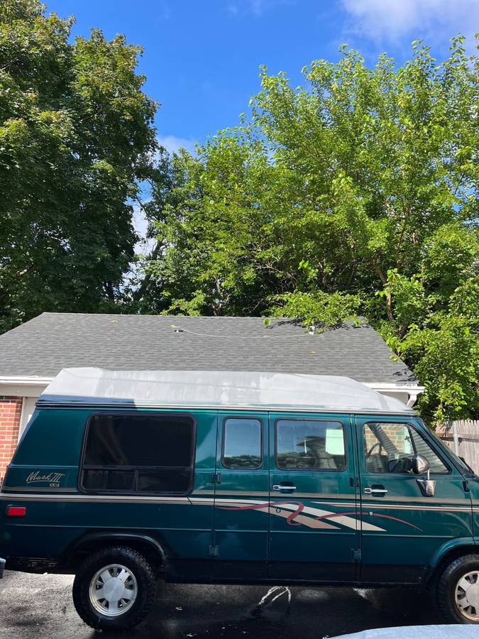 Chevy-g20-van-1995-green