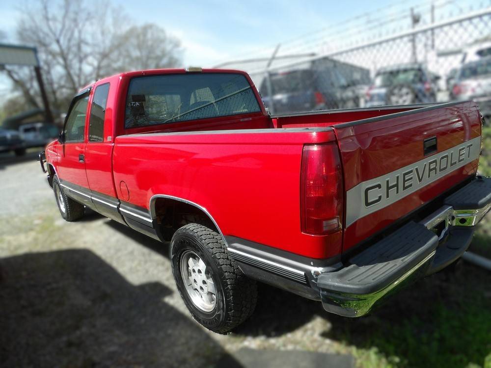 Chevy-silverado-extended-cab-1993-red-1