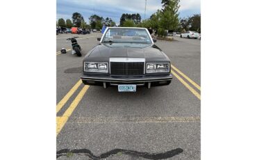 Chrysler-Lebaron-1983-Dark-blue-with-wood-Brown-leather-3