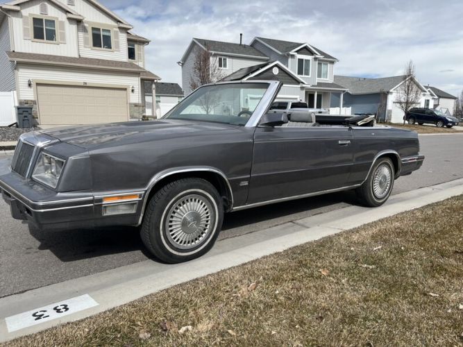 Chrysler-Lebaron-1984-Gray-Gray-5