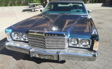 Chrysler-New-yorker-1974-Blue-Blue