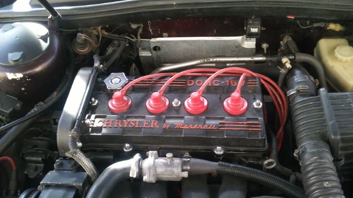 Chrysler-Other-1989-Burgundy-Tan-15