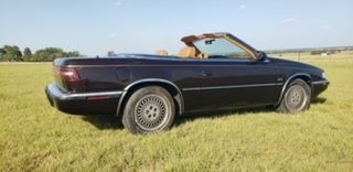 Chrysler-Other-1989-Burgundy-Tan-24