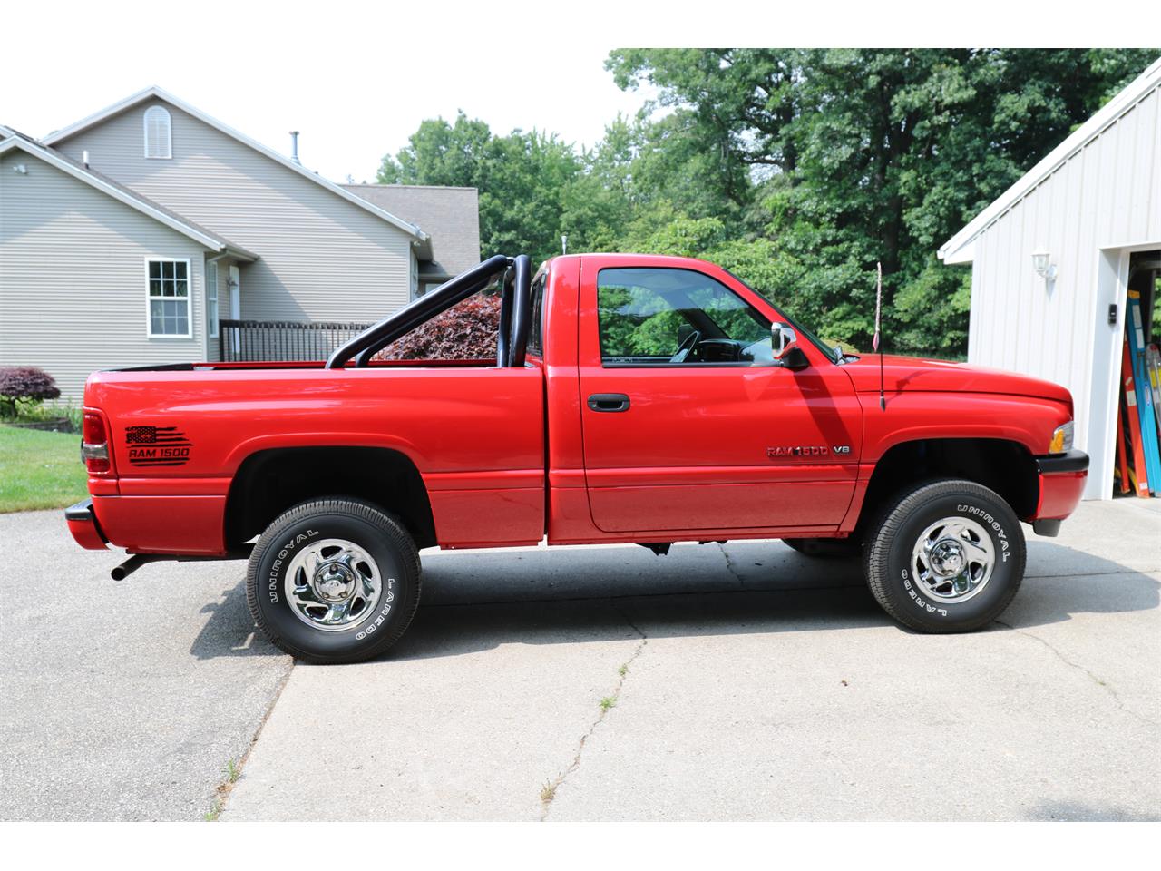 Dodge-1500-1994-Red-Grey-13