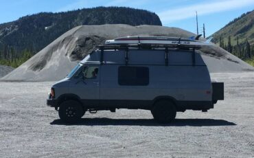 Dodge-B350-1984-Gray-11