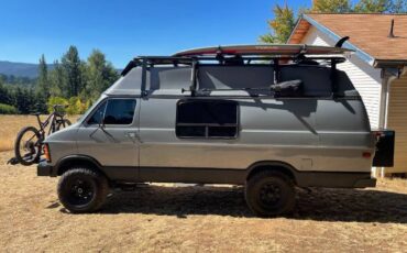 Dodge-B350-1984-Gray-12