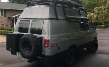 Dodge-B350-1984-Gray-6