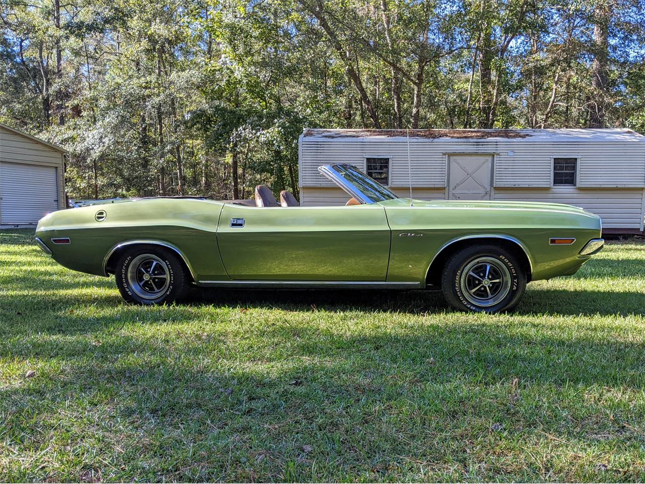 Dodge-Challenger-1971-Metallic-Green-Brown-35