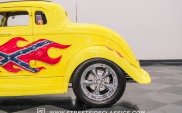 Dodge-Coupe-1933-Yellow-Tan-15