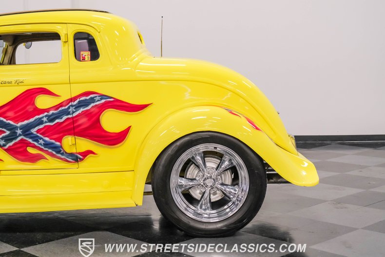 Dodge-Coupe-1933-Yellow-Tan-15