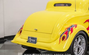 Dodge-Coupe-1933-Yellow-Tan-17
