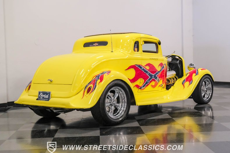 Dodge-Coupe-1933-Yellow-Tan-19