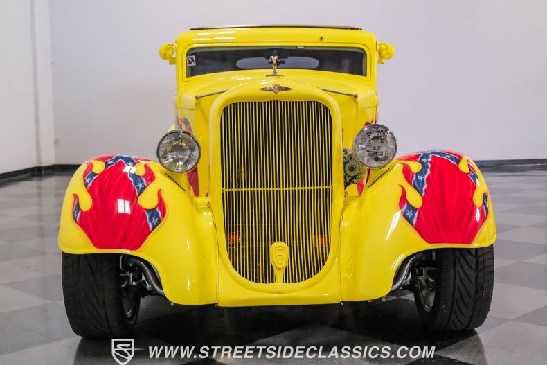 Dodge-Coupe-1933-Yellow-Tan-26