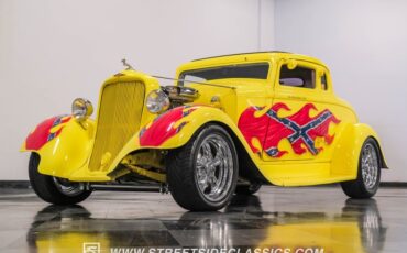Dodge-Coupe-1933-Yellow-Tan-30