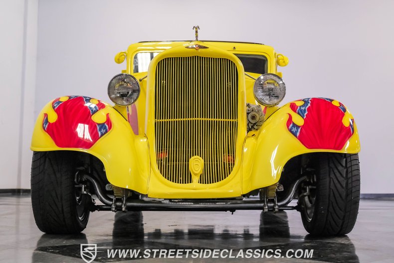 Dodge-Coupe-1933-Yellow-Tan-36