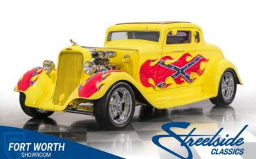 Dodge-Coupe-1933-Yellow-Tan-47