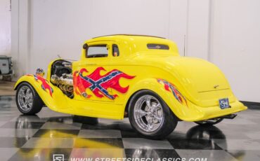 Dodge-Coupe-1933-Yellow-Tan-5