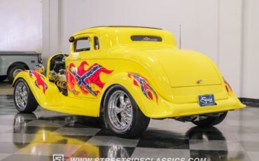 Dodge-Coupe-1933-Yellow-Tan-6