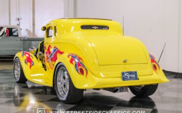 Dodge-Coupe-1933-Yellow-Tan-7