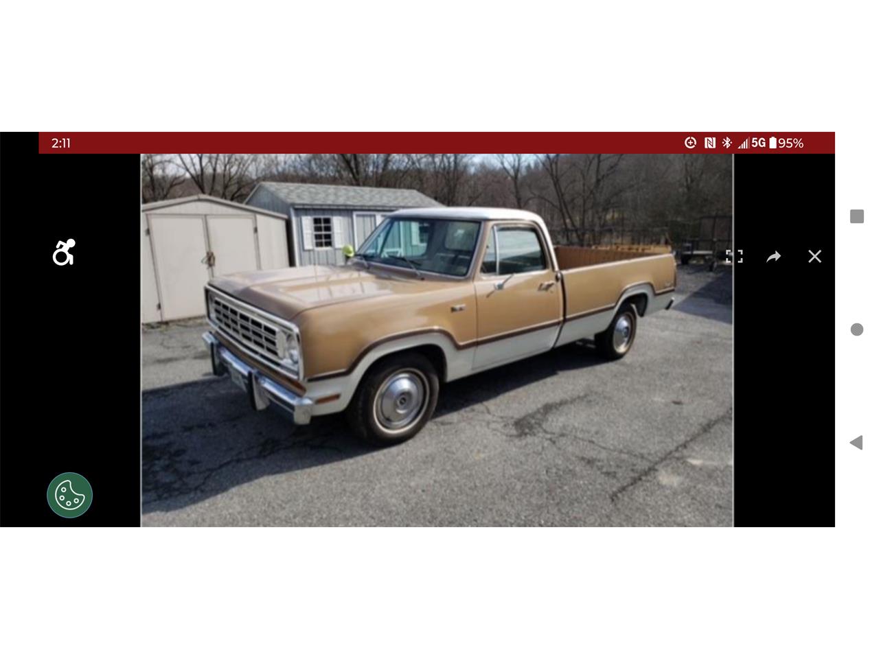 Dodge-D100-1972-Tan-and-white-Tan-1