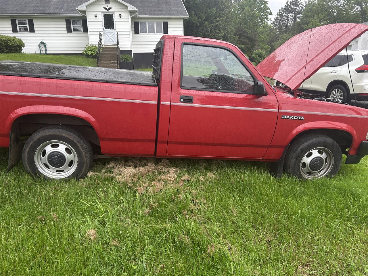 Dodge-Dakota-1992-Excellent-Red