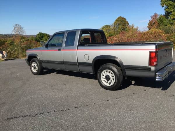 Dodge-Dakota-1993-Silver-Gray-12