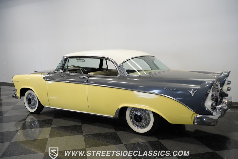 Dodge-Lancer-1956-Gray-White-24