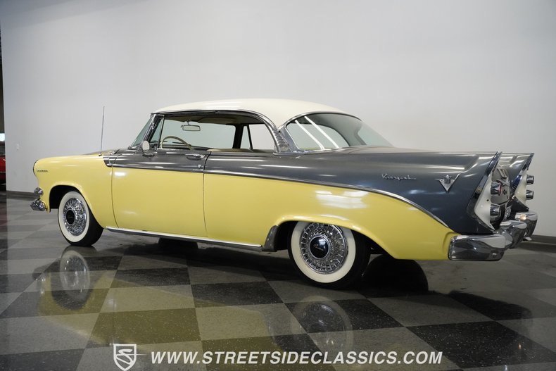 Dodge-Lancer-1956-Gray-White-25