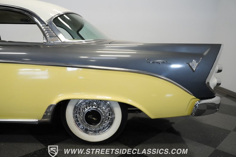 Dodge-Lancer-1956-Gray-White-26