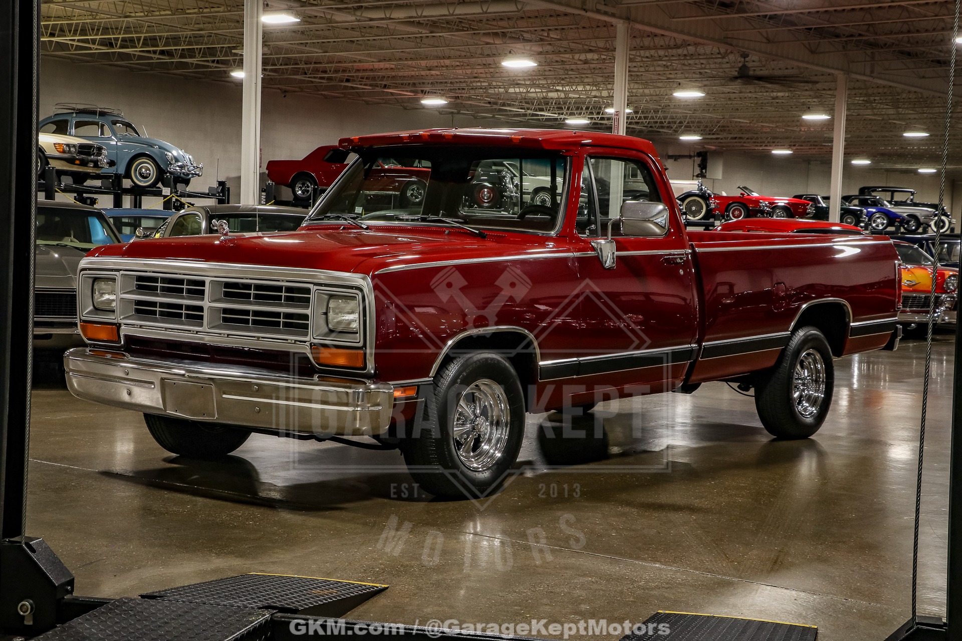 Dodge-Other-1989-BurgundyMaroon-BurgundyMaroon-13