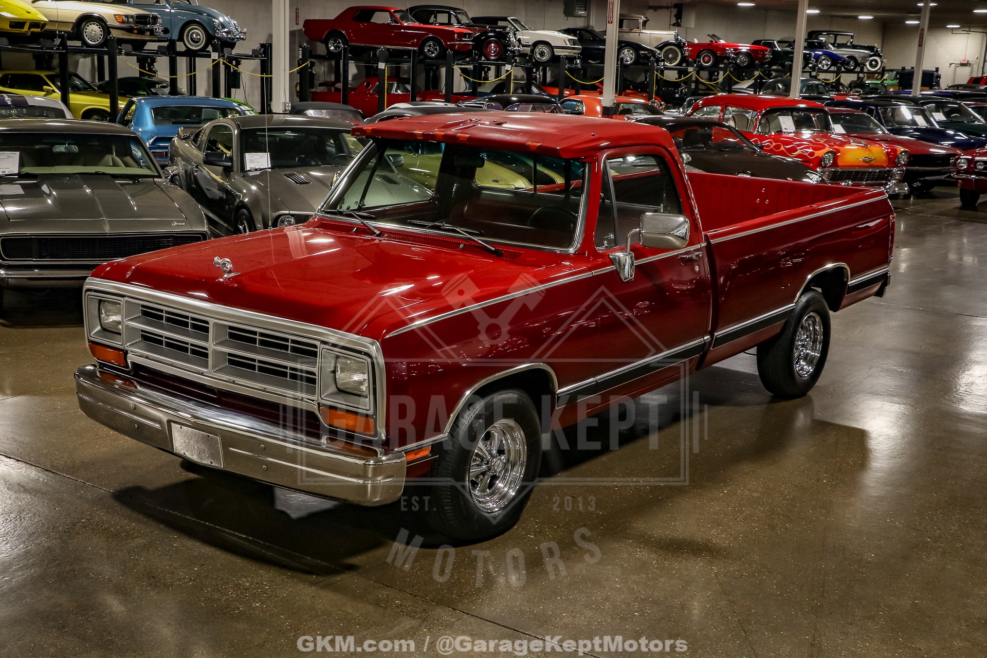 Dodge-Other-1989-BurgundyMaroon-BurgundyMaroon-4